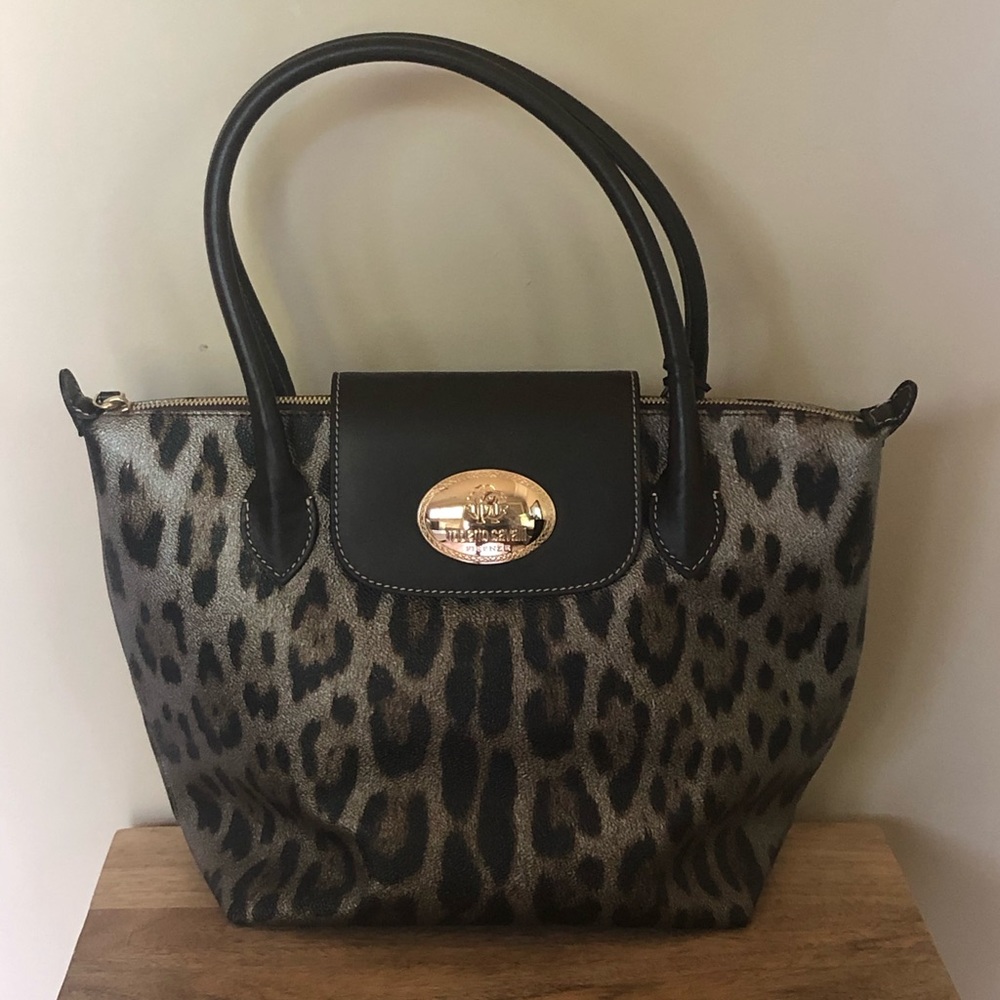 Robert Cavalier Leopard Print Bag—BRAND NEW